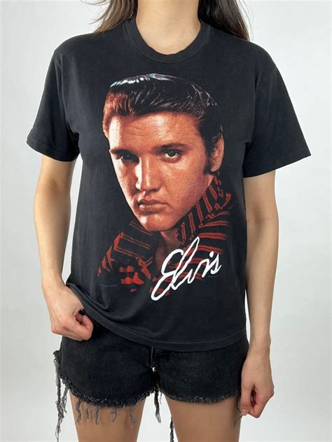 elvis presley shirt|elvis presley t shirt vintage.